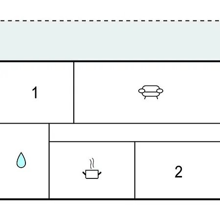 Lovely In With Kitchen Apartman *